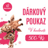 Dárkový poukaz - 500,- Kč