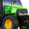 Zelený traktor
