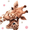 Giraffe Love 