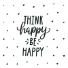 Dekorační stěna Be Happy