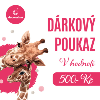 Dárkový poukaz - 500,- Kč