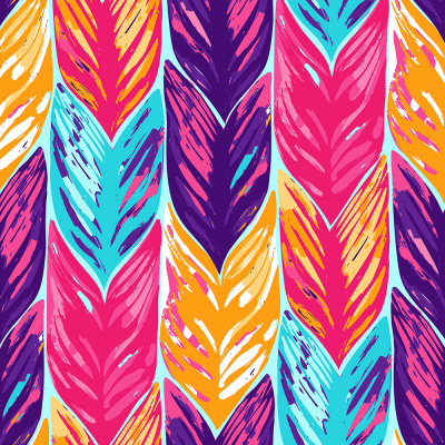 Colored leaves obraz 100x100cm