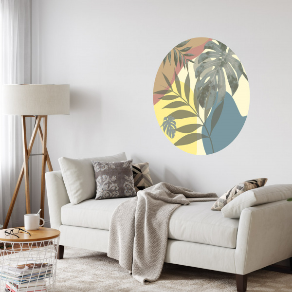 Decoralina - Monstera Circle 1