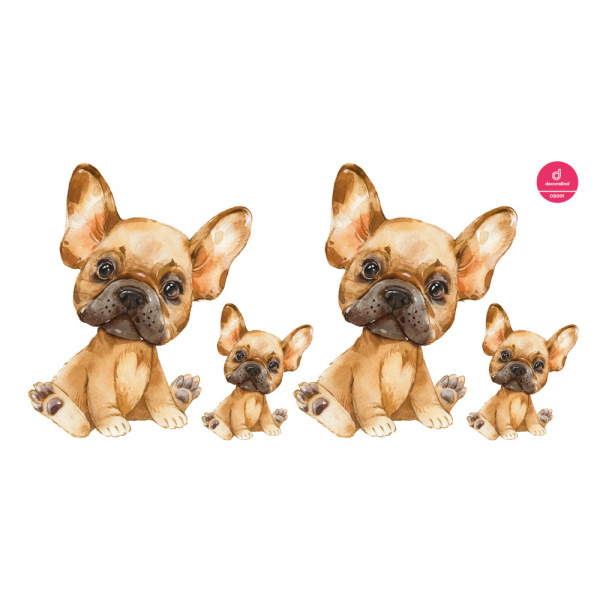 Decoralina - FrenchBulldog set - DS001