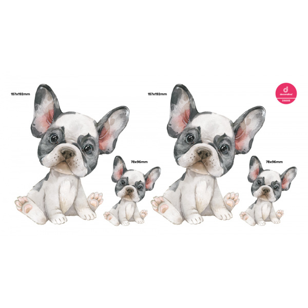 Decoralina - FrenchBulldog set - DS005