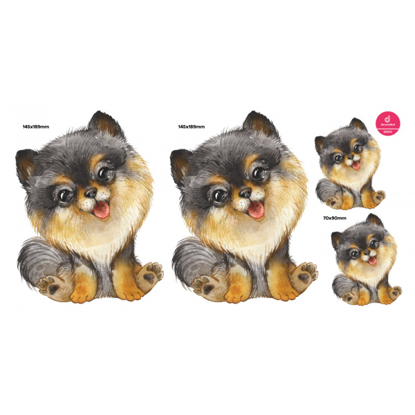 Decoralina - Pomeranian set - DS010