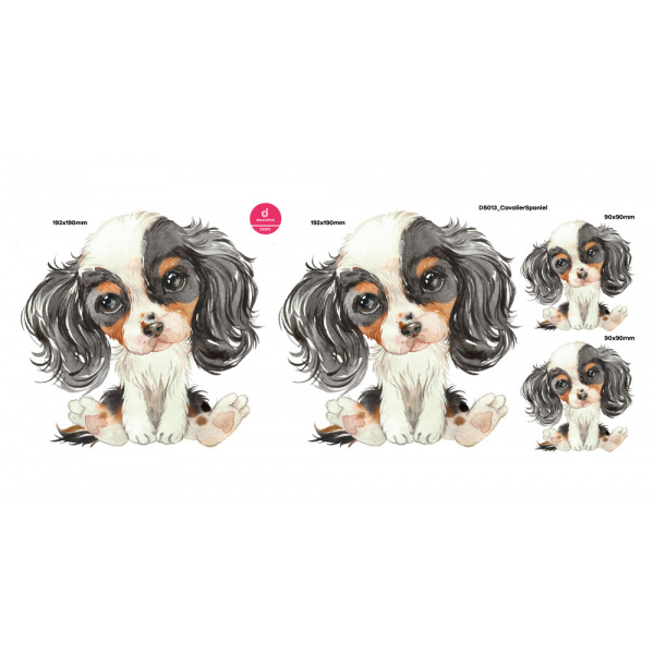 Decoralina - CavalierSpaniel set - DS013