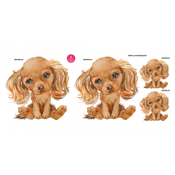 Decoralina - CavalierSpaniel set - DS014