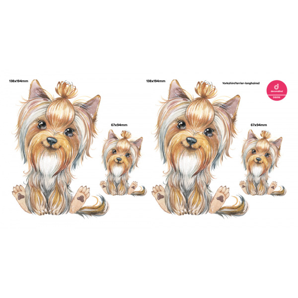 Decoralina - YorkshireTerrier longhaired set - DS016