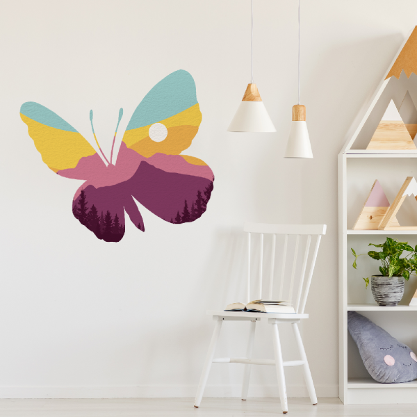 Decoralina - Rainbow Butterfly