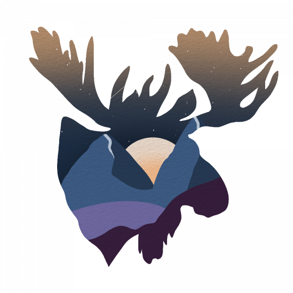 Decoralina - Night Elk