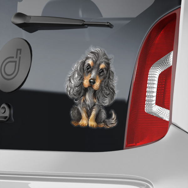 Decoralina - Cocker Spaniel - set 4 barvy