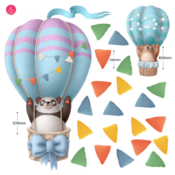 Decoralina - Létající panda