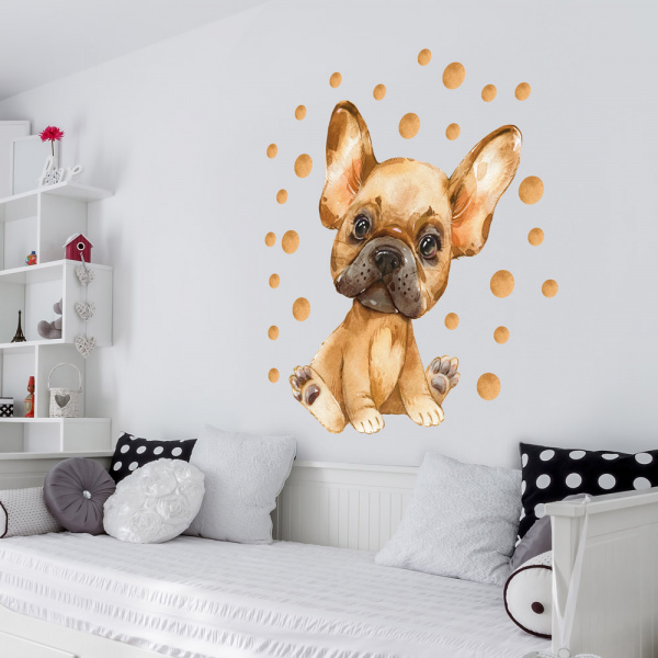 Decoralina - French Bulldog Love - 5 barev