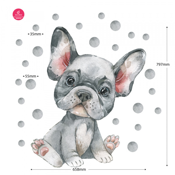 Decoralina - French Bulldog Love