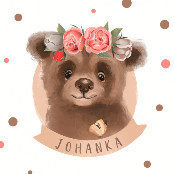 Decoralina - Medvídek se jménem