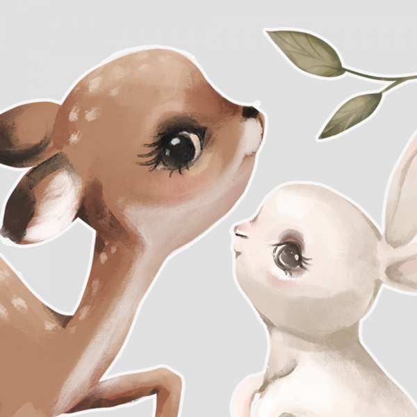 Decoralina - Zvířátka v lese 1