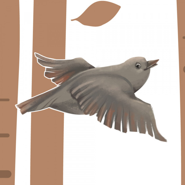 Decoralina - Samolepa zvířátka v lese 1