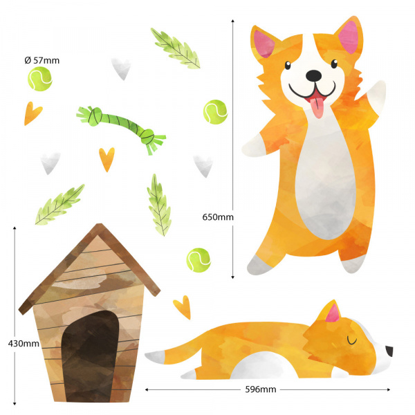 Decoralina - Pejsci a jejich hračky