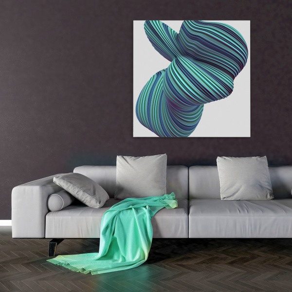 Decoralina - Metamorphosis obraz 100x100cm