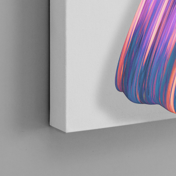 Decoralina - Ribbon obraz 100x100cm