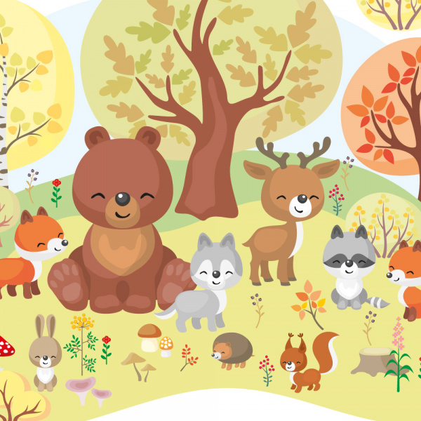 Decoralina - Zvířecí rodinka