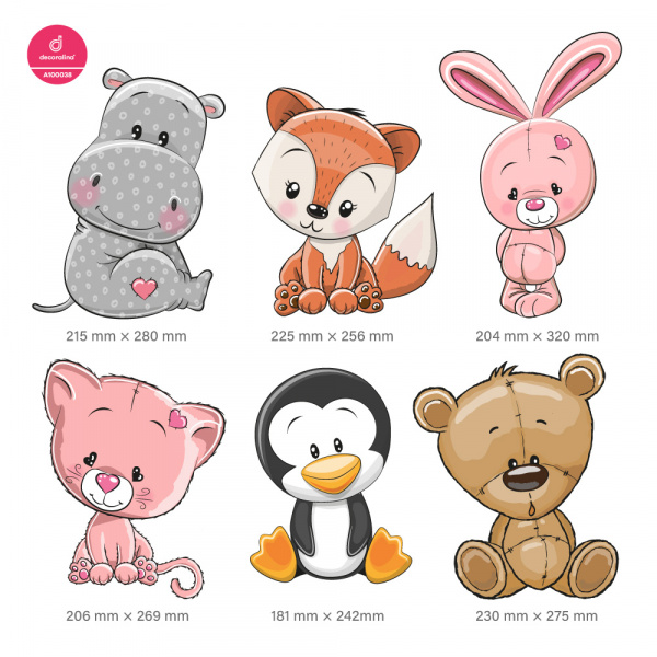 Decoralina - Zvířecí kamarádi 1
