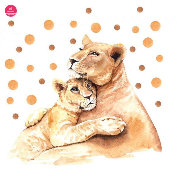 Decoralina - Lion Love