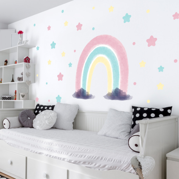 Decoralina - Duha s hvězdami