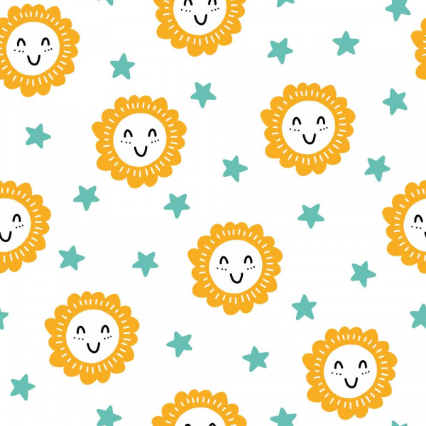 Decoralina - Dekorativní stěna s kytičkami