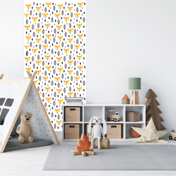 Decoralina - Dekorační stěna s liškou