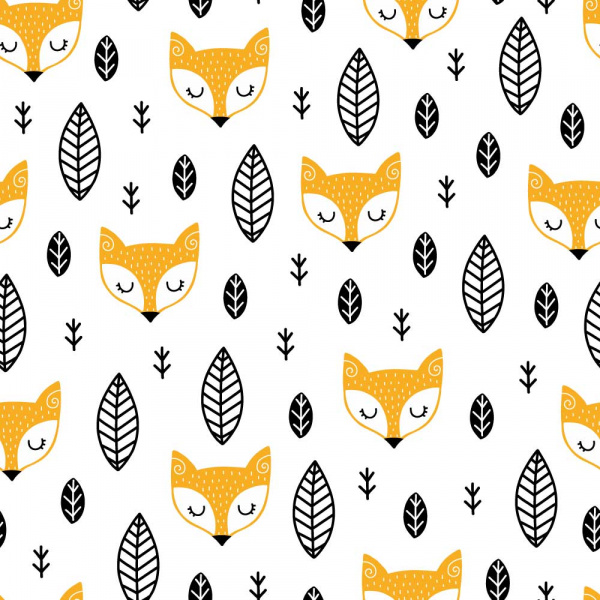 Decoralina - Dekorační stěna s liškou